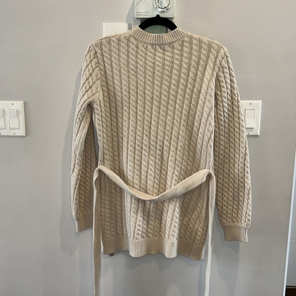 Favorite Daughter  The Ginger Belted Cardigan in Basmati - Picture 9 of 15